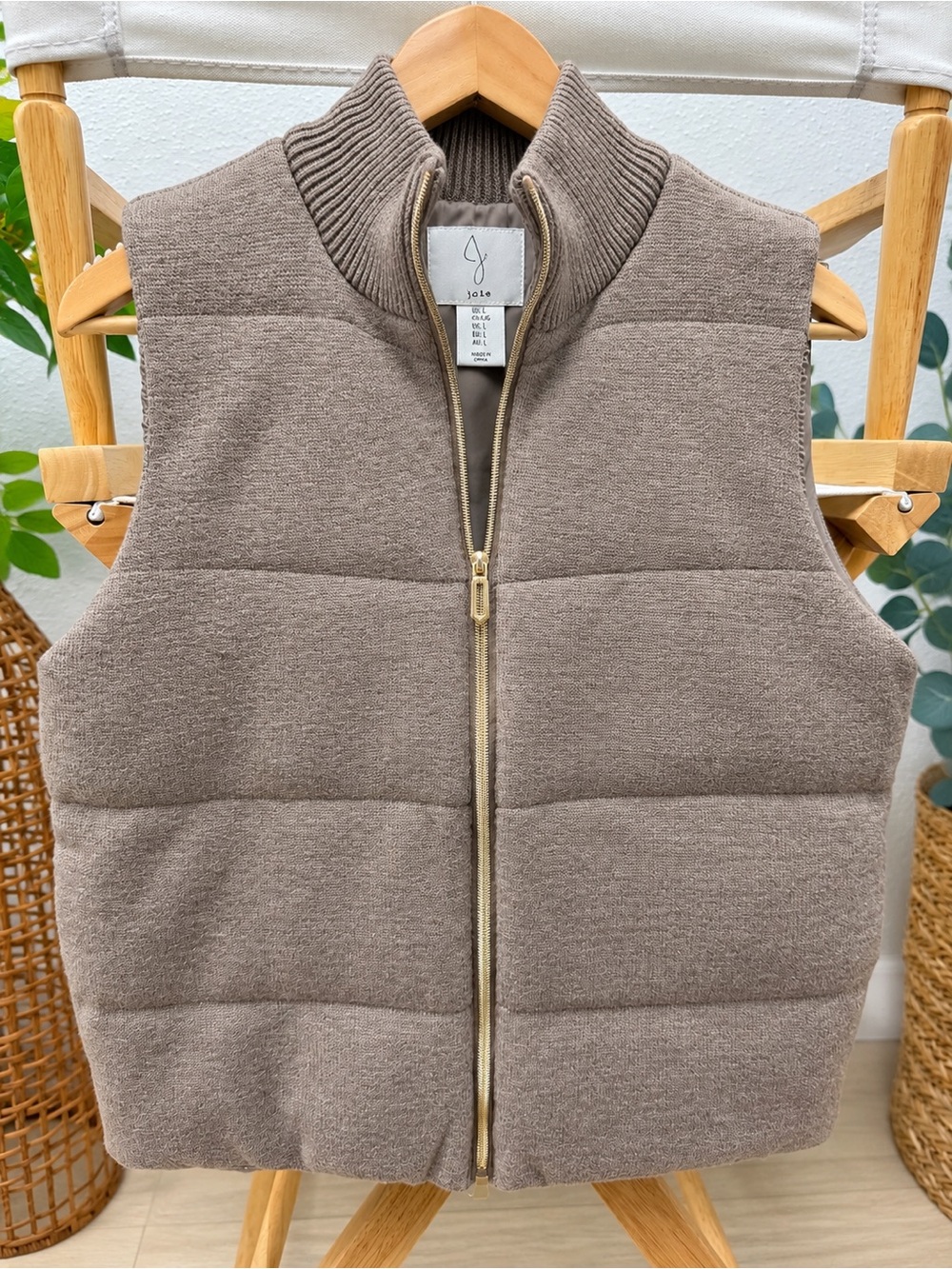 Joie Knit Puffer Vest